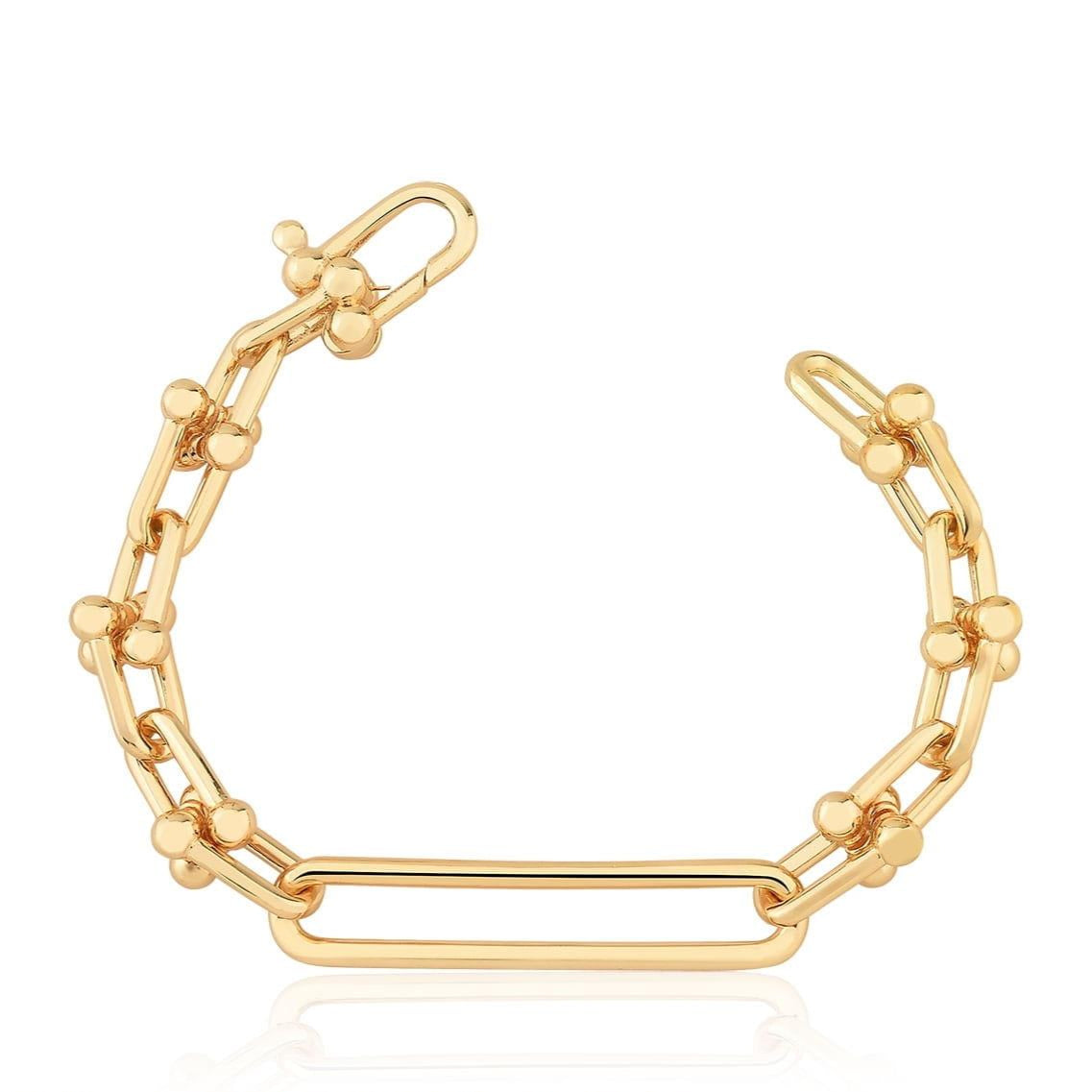 Pulseira Elo moderno duplo